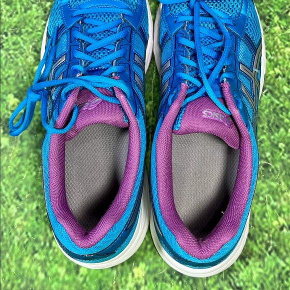 ASICS Gel Contend 4 Size 11 Womens Running Athletic Shoes Blue T765N - Picture 9 of 12